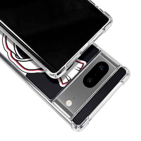 Looney Tunes Retro Marvin The Martian Google Pixel 8 Clear Case